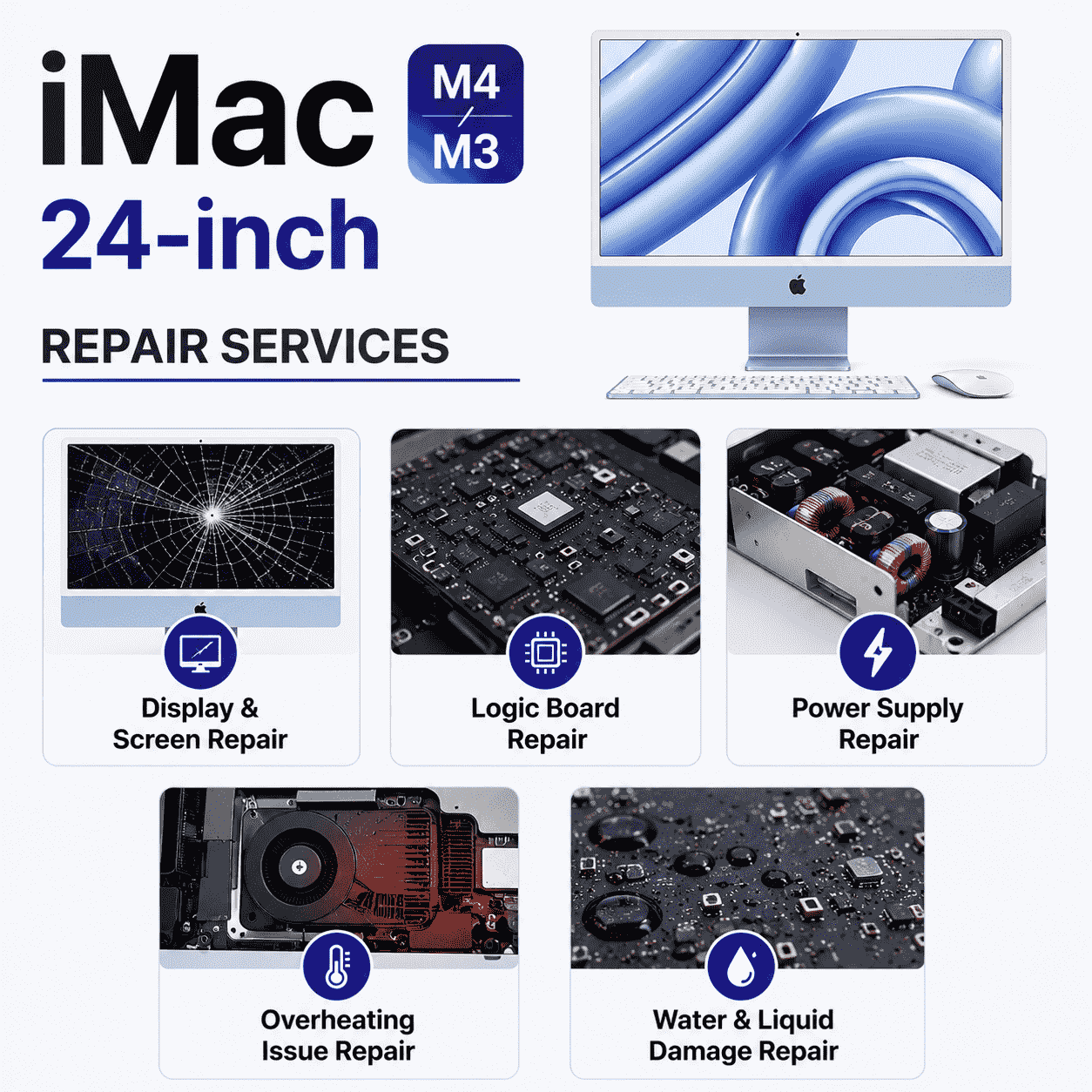 iMac 24-inch M4|iMac 24-inch M3